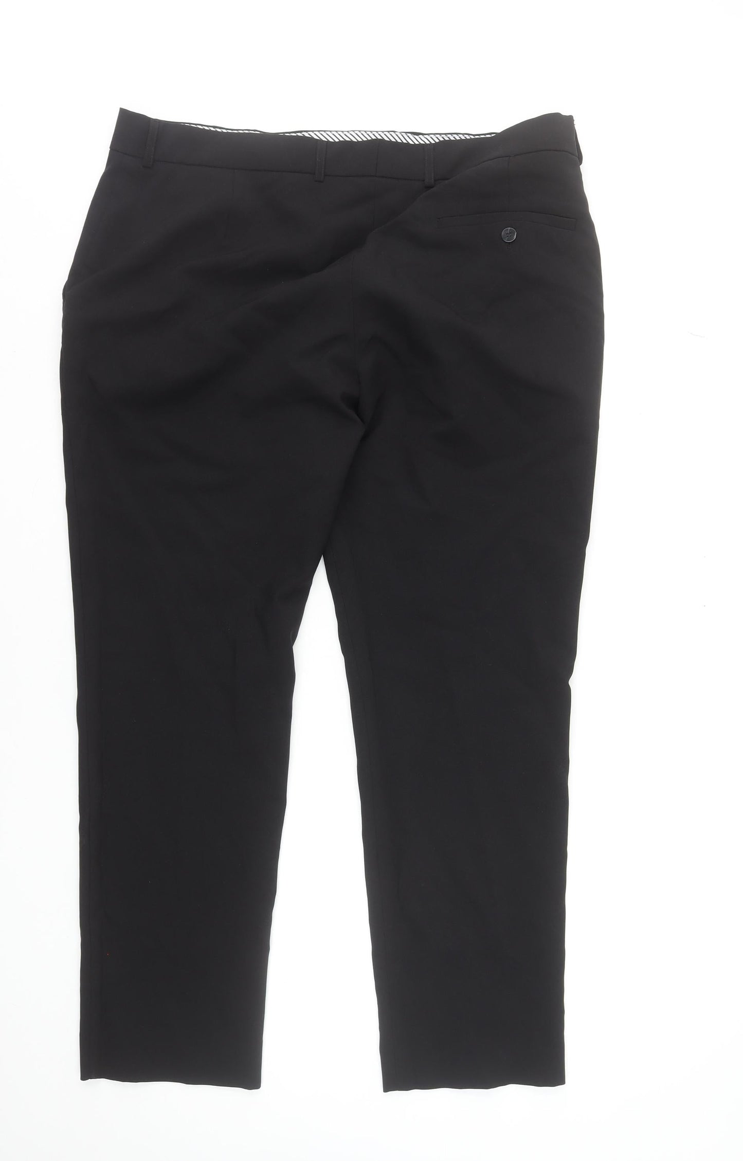 St. Bernard for Dunnes Stores Men's Black 38in Regular Fit Dress Pants