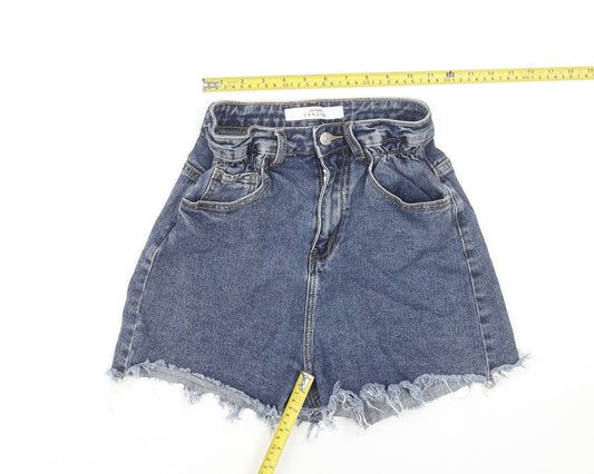 Womens UK Size 12 Candida Regular Fit Cut-Off Shorts