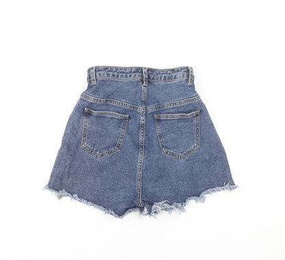 Womens UK Size 12 Candida Regular Fit Cut-Off Shorts