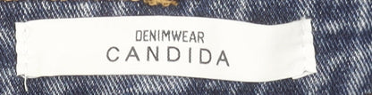 Womens UK Size 12 Candida Regular Fit Cut-Off Shorts