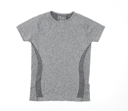 Dunnes Stores Men’s Grey Short Sleeve Athletic T-Shirt Size S