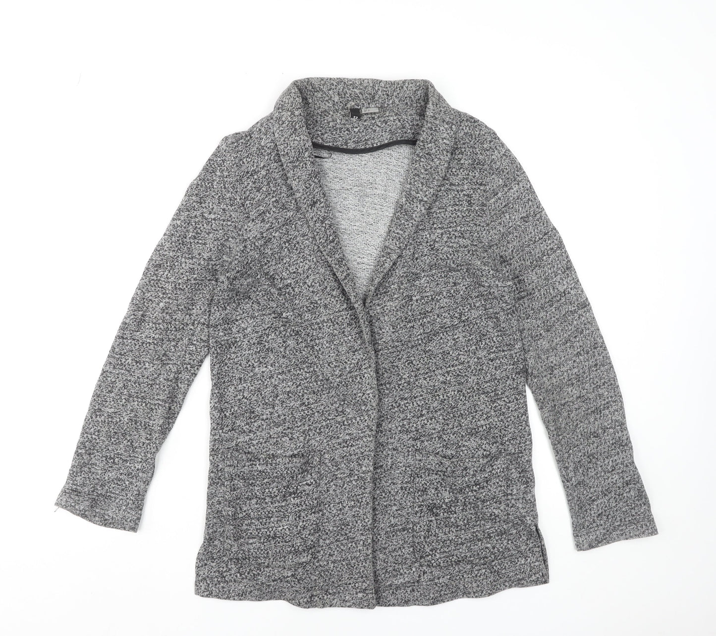 Womens UK Size 8 H&M Grey Basic Jacket