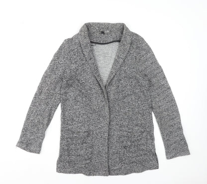 Womens UK Size 8 H&M Grey Basic Jacket
