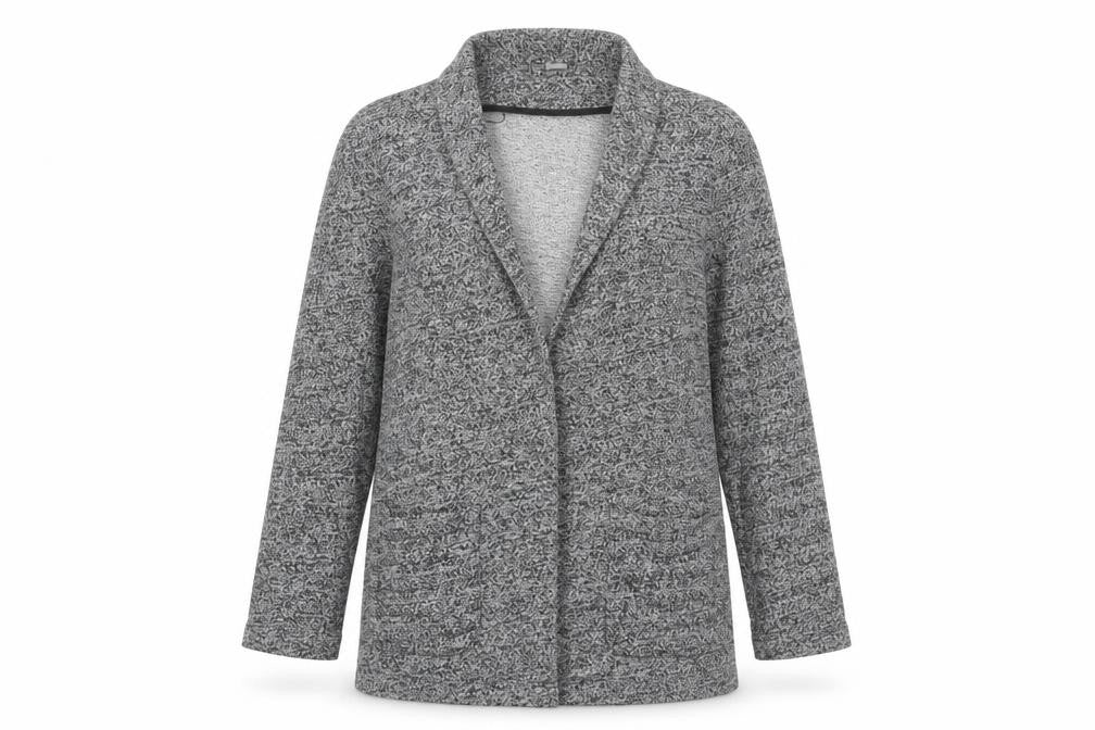 Womens UK Size 8 H&M Grey Basic Jacket