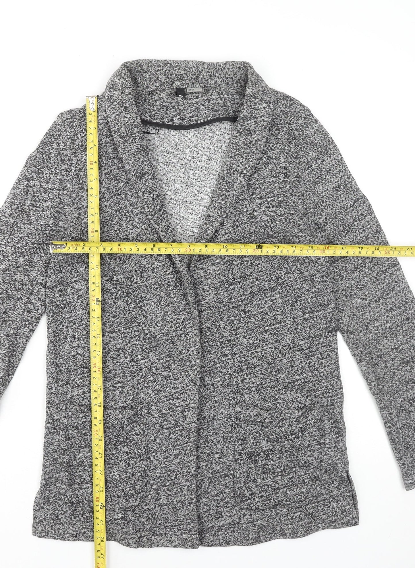 Womens UK Size 8 H&M Grey Basic Jacket