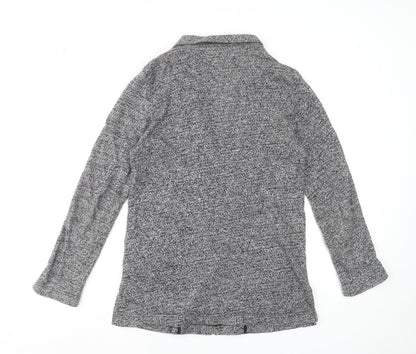 Womens UK Size 8 H&M Grey Basic Jacket