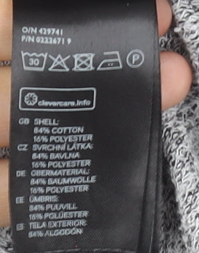 Womens UK Size 8 H&M Grey Basic Jacket