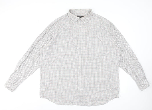 Mens UK Collar Size 47 Marks and Spencer Smart Multicoloured  Dress Shirt