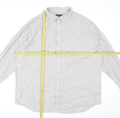 Mens UK Collar Size 47 Marks and Spencer Smart Multicoloured  Dress Shirt