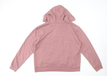 Womens UK Size XL Aeropostale Pink Pullover Hoodie