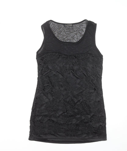 Womens UK Size M Aed London Black Camisole Tank