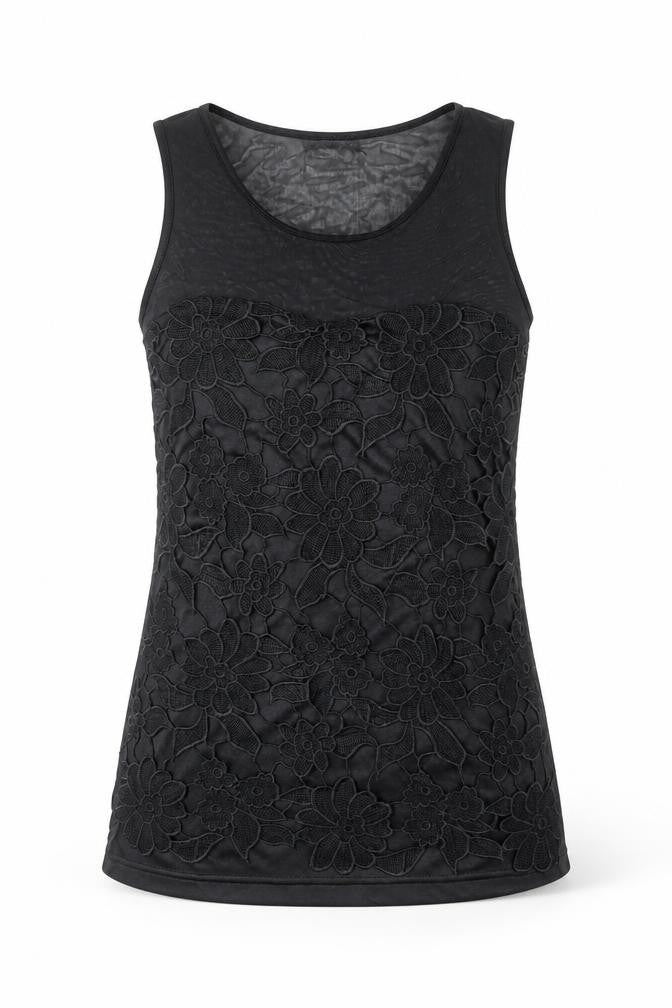 Womens UK Size M Aed London Black Camisole Tank