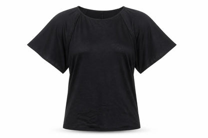 Womens UK Size 10 NEXT Black Basic T-Shirt
