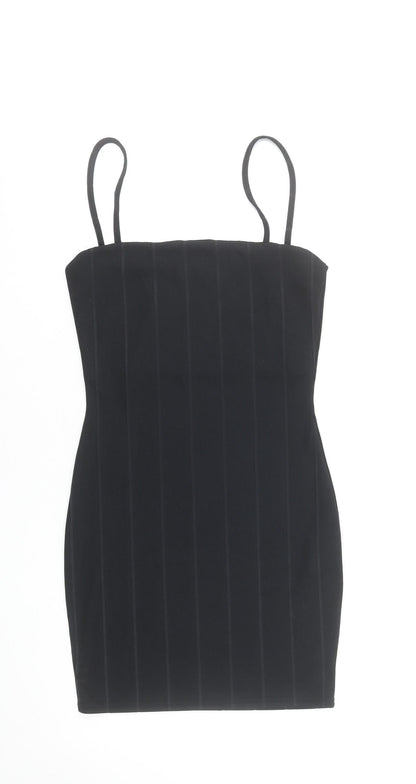 PrettyLittleThing Women’s Black Size 10 Bodycon Mini Dress