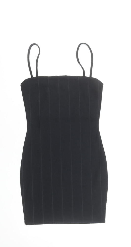 PrettyLittleThing Women’s Black Size 10 Bodycon Mini Dress