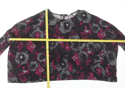 Womens UK Size 12 Marks and Spencer Multicoloured Tunic Blouse