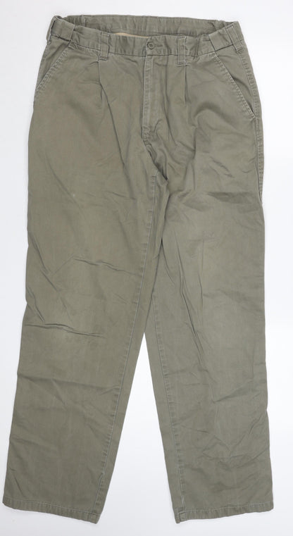 St. Bernard for Dunnes Stores Men's Beige Chino Trousers 36W 33L Cotton