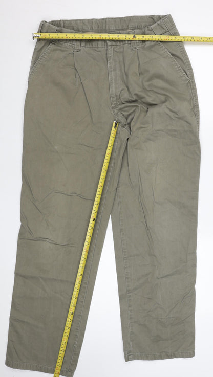 St. Bernard for Dunnes Stores Men's Beige Chino Trousers 36W 33L Cotton