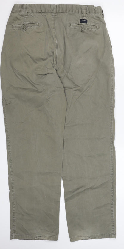 St. Bernard for Dunnes Stores Men's Beige Chino Trousers 36W 33L Cotton