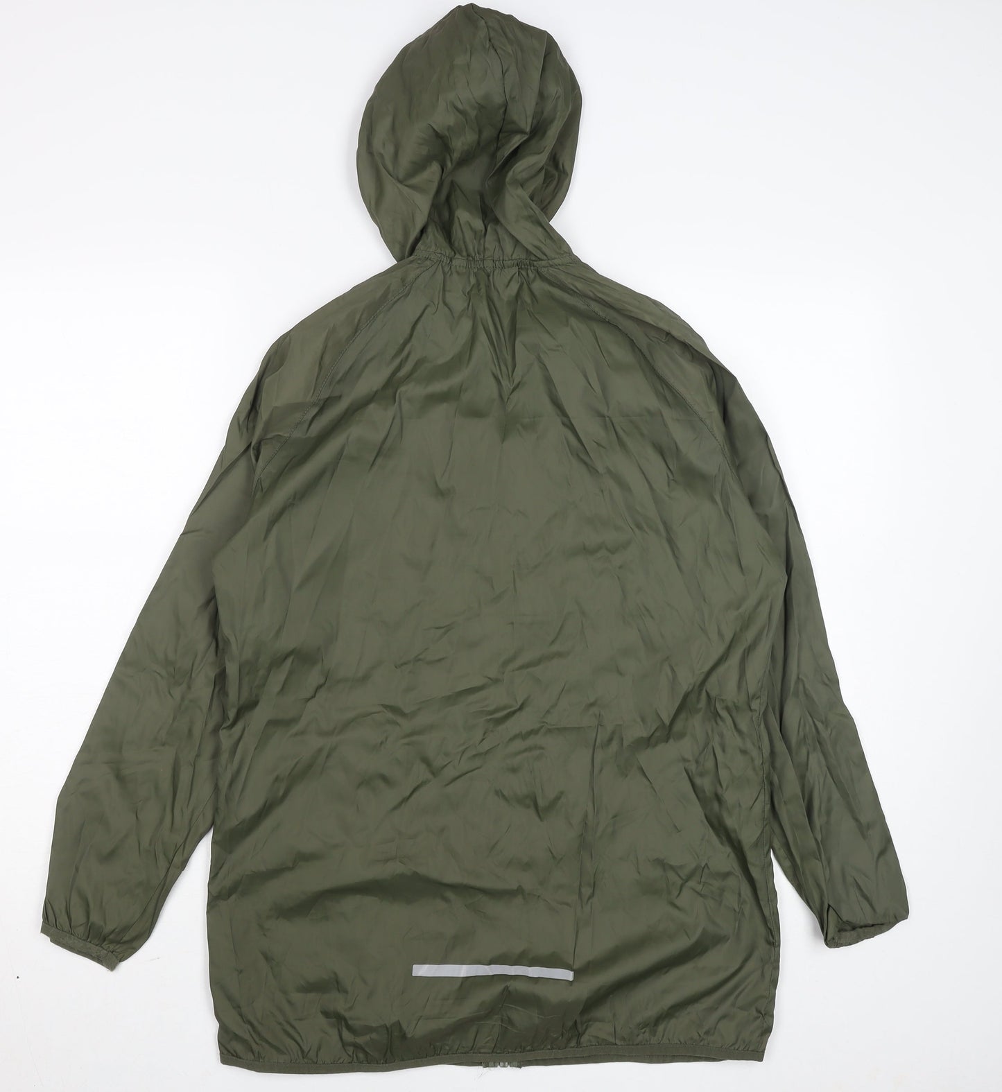 Mens UK Size S Dunnes Green Windbreaker Coat