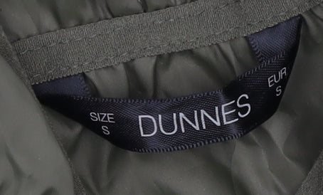 Mens UK Size S Dunnes Green Windbreaker Coat