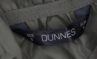 Mens UK Size S Dunnes Green Windbreaker Coat