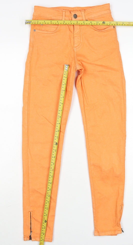 Womens UK Size 6 G-Star Raw Slim Fit Skinny Orange Jeans