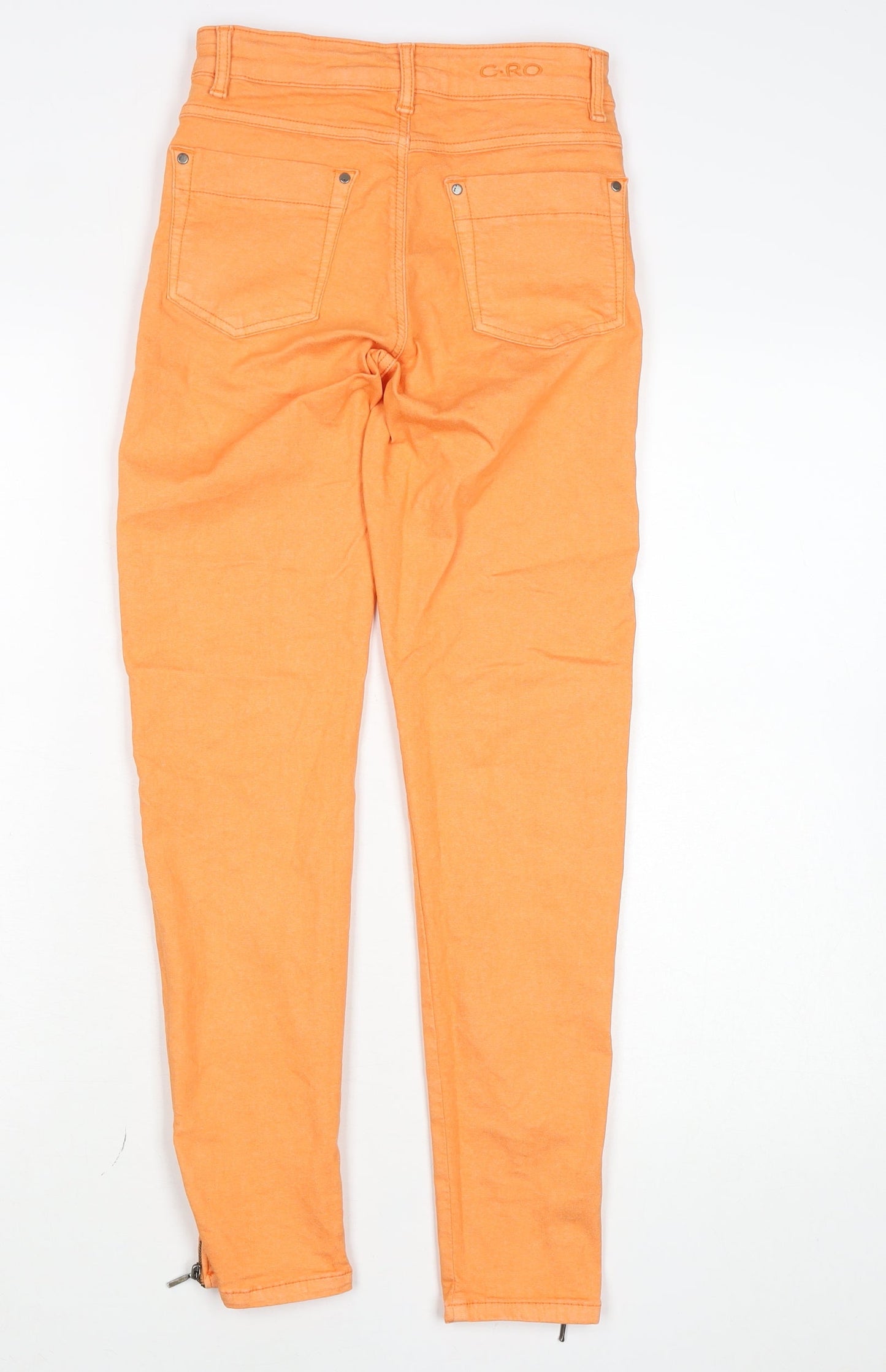 Womens UK Size 6 G-Star Raw Slim Fit Skinny Orange Jeans
