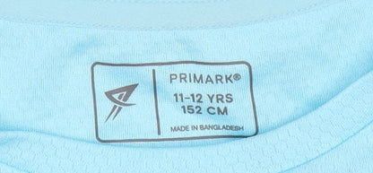Primark Boys Blue Lightweight Sports T-Shirt 11-12 Years