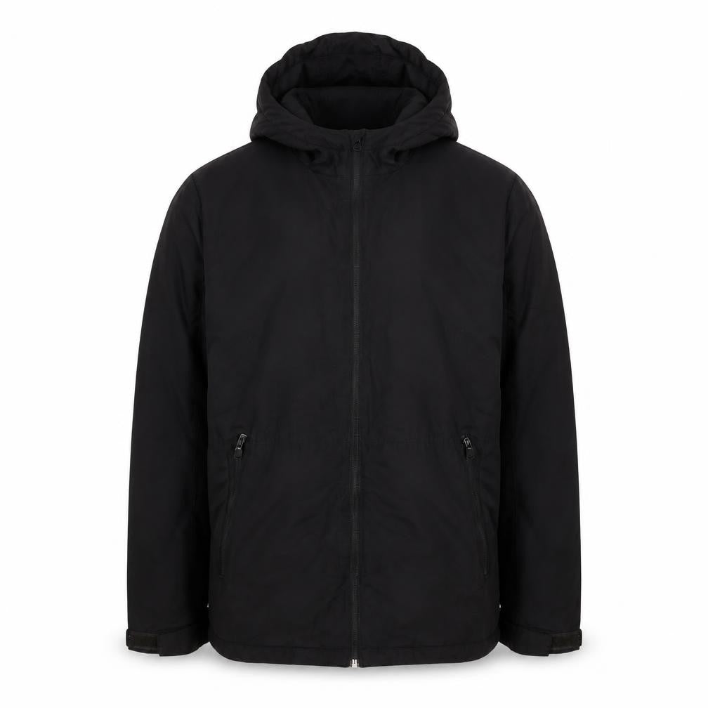 Mens UK Size M Primark Black Parka Coat
