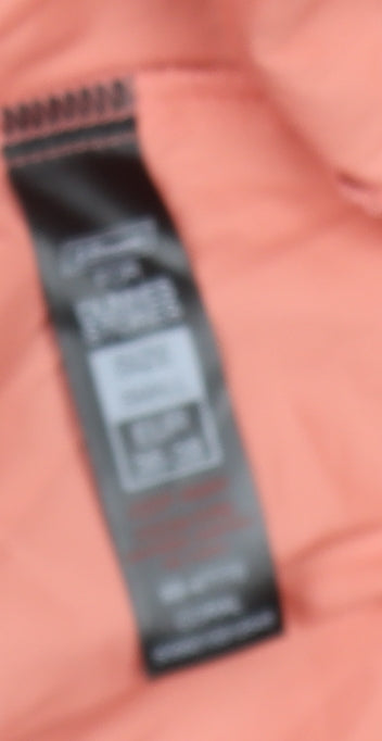 Dunnes Womens Pink Lightweight Hooded Windbreaker Jacket Size M