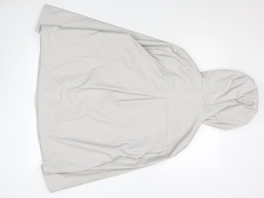 Dunnes Women Beige Hooded Rain Coat Jacket Size 16