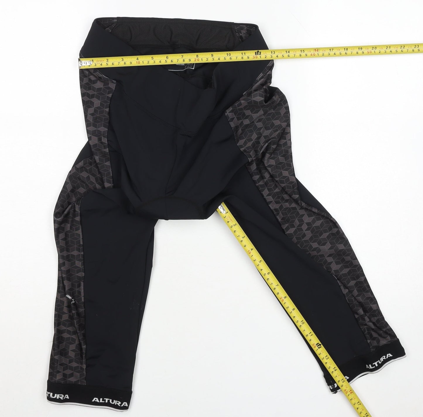 Altura Men's Black XL Cycling Compression Trousers Breathable Padded