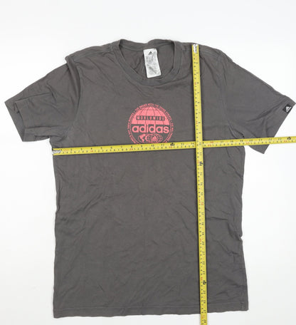 Mens UK Size S adidas Grey  T-Shirt