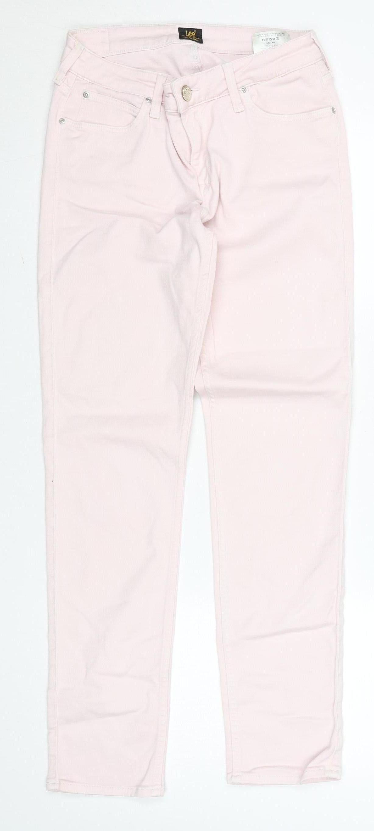 Lee Men’s Beige Elly Skinny Jeans W29 L31 Cotton Blend