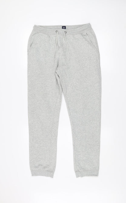 Mens UK Size S Gap Regular Fit Sweatpants Grey Trousers