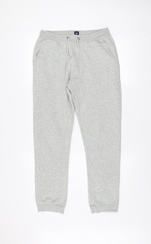 Mens UK Size S Gap Regular Fit Sweatpants Grey Trousers