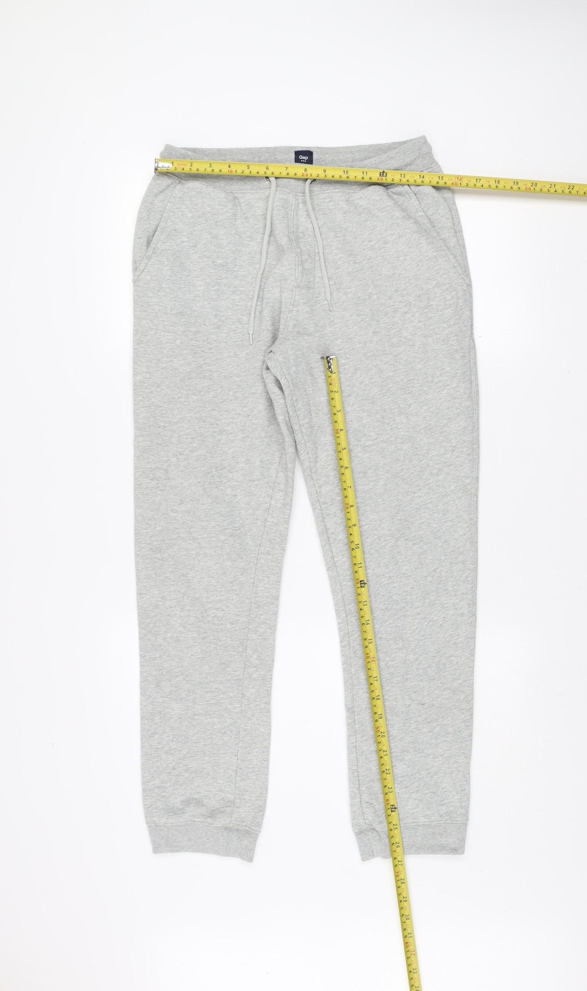 Mens UK Size S Gap Regular Fit Sweatpants Grey Trousers