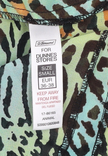 Womens UK Size S St. Bernard for Dunnes Stores Multicoloured Tunic Blouse