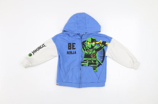 Boys UK Size 5-6 Years LEGO Blue Basic Jacket
