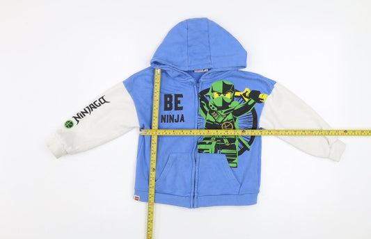 Boys UK Size 5-6 Years LEGO Blue Basic Jacket