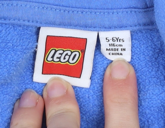 Boys UK Size 5-6 Years LEGO Blue Basic Jacket
