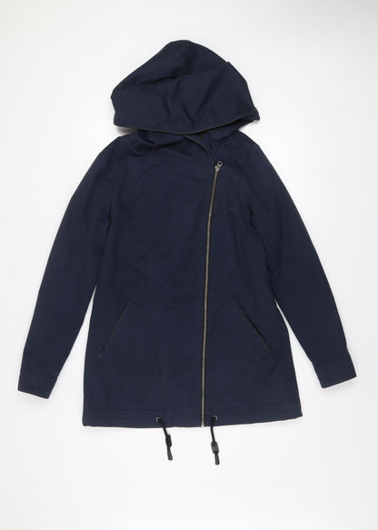 Womens UK Size M VERO MODA Blue Parka Coat