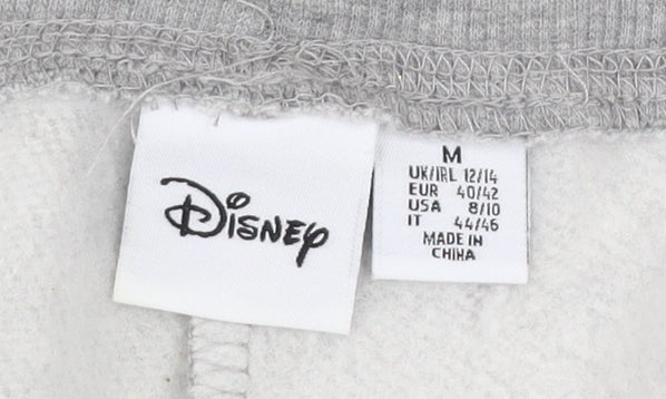 Womens UK Size 12-14 Disney Relaxed Fit Jogger Grey Trousers