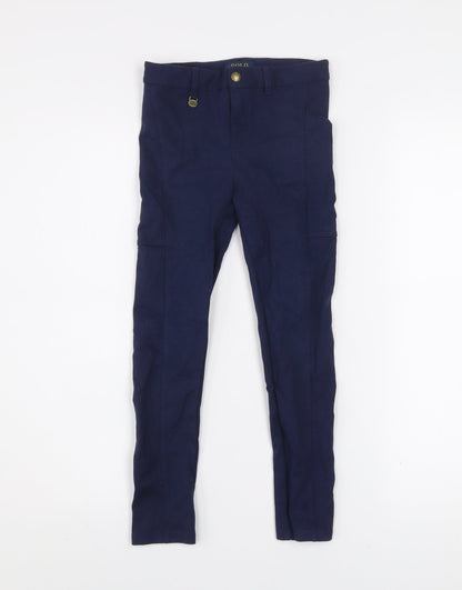 Girls UK Size 6 Years Ralph Lauren Slim Fit Jegging Blue Trousers