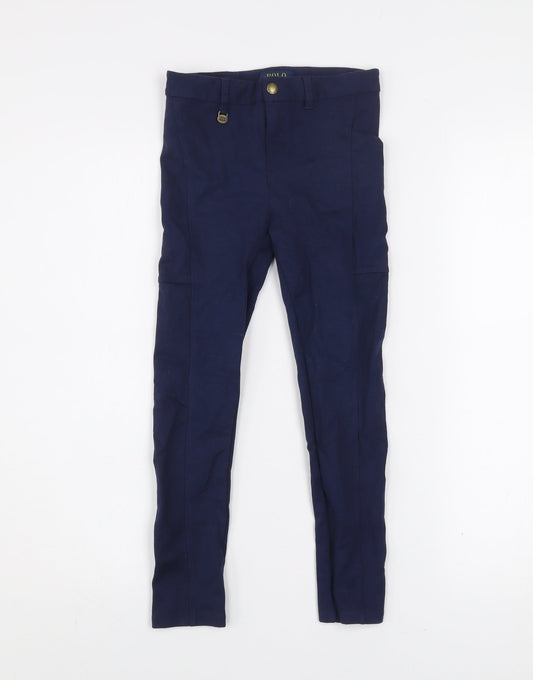 Girls UK Size 6 Years Ralph Lauren Slim Fit Jegging Blue Trousers