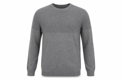 Mens UK Size L Pull & Bear Grey Pullover Jumper