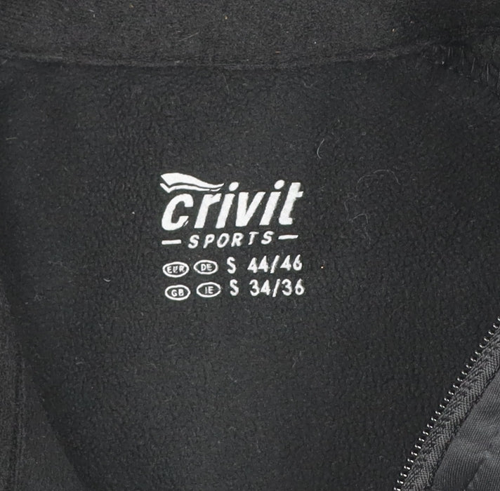Mens UK Size S Crivit Black Softshell