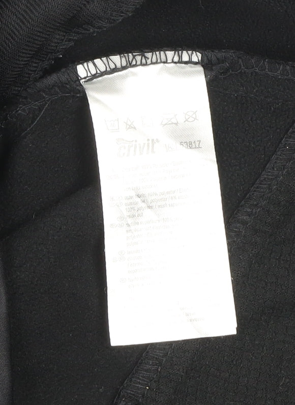 Mens UK Size S Crivit Black Softshell