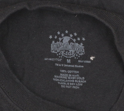 Universal Studios Kids Black King Kong Graphic T-Shirt M Cotton